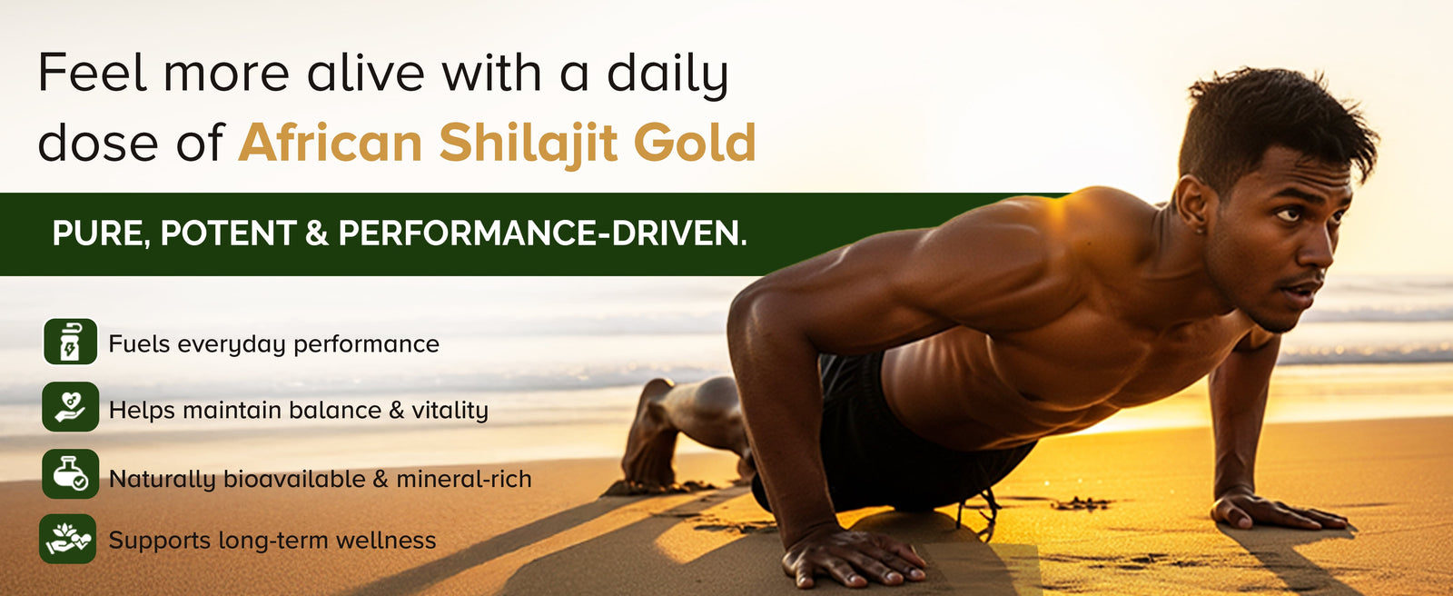 African Shilajit Resin – Deep Earth Minerals for Daily Strength