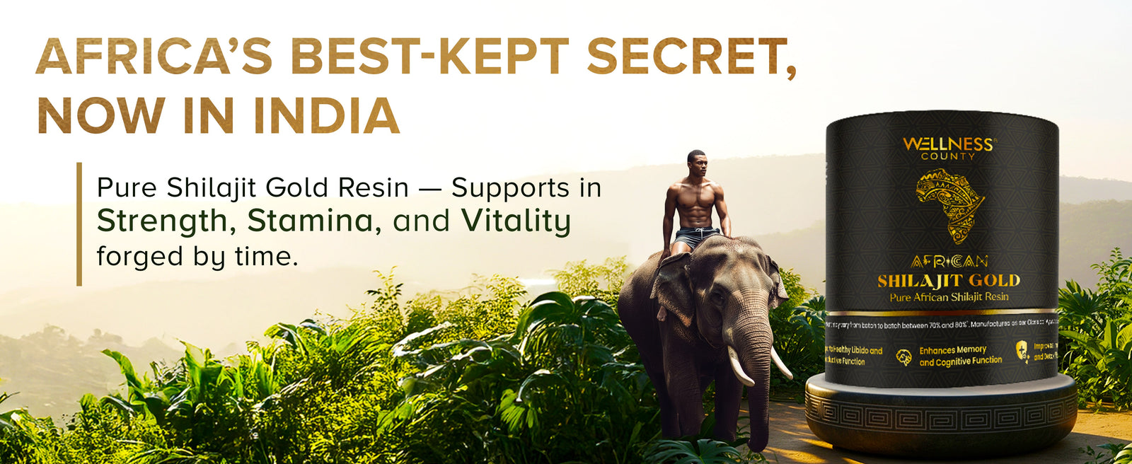 African Shilajit Resin – Deep Earth Minerals for Daily Strength