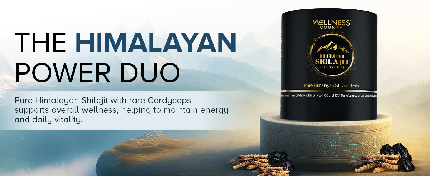 Himalayan Shilajit Resin with Cordyceps