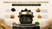 Himalayan Shilajit with Cordyceps ingredients