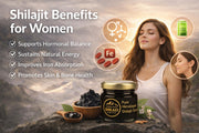 Top 6 Shilajit Benefits for Women (Hormones, Energy, Skin & More)