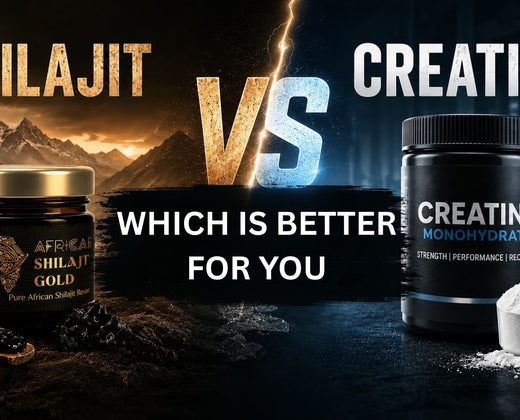 Shilajit vs Creatine: Which Is Better for Muscle Growth, Energy & Testosterone?