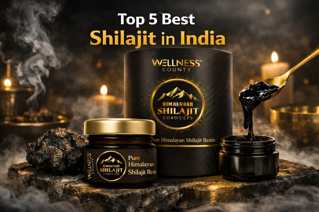 Top 5 Best Shilajit Brands in India [Updated 2026] – Wellness County