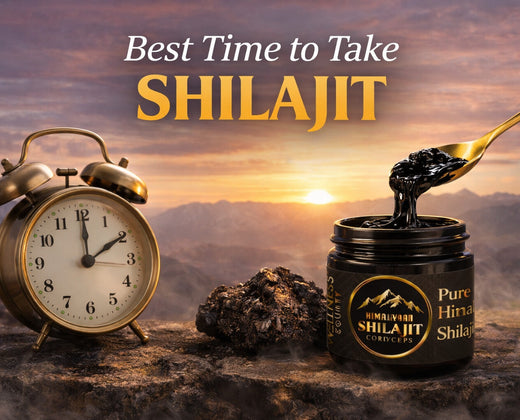 Best Time to Take Shilajit: A Complete Guide