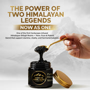 Himalayan Shilajit Resin with Cordyceps