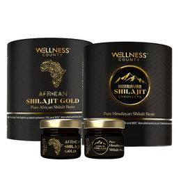 African & Himalayan Shilajit Resin Combo